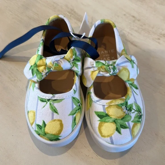 Janie & Jack Lemon Shoes - Picture 2 of 3